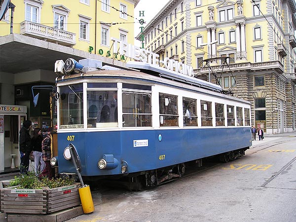 Tram Tireste - referenza Sovel Rail Traction